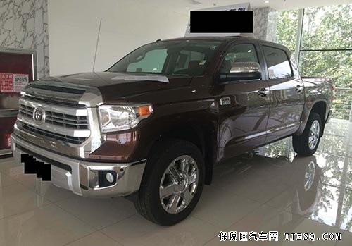 进口皮卡丰田坦途抵港 最低价万人狂抢