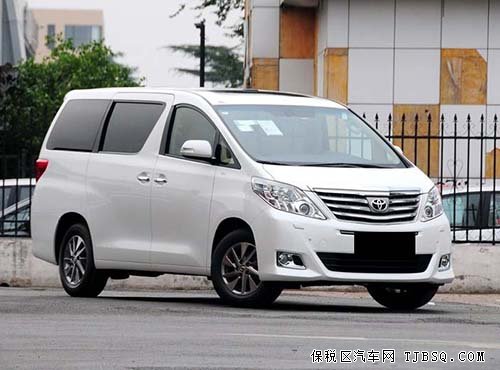 2014款进口丰田埃尔法 天津港豪迈价出售