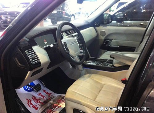 新款路虎揽胜行政版 七月购车优惠最多