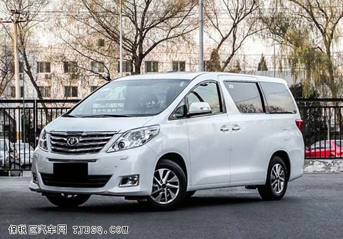 丰田埃尔法3.5中东版 现车最低报价80万