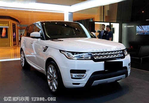 路虎揽胜运动版白色撞顶 特惠豪情直降