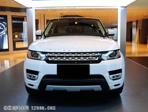 路虎揽胜运动版白色撞顶 特惠豪情直降