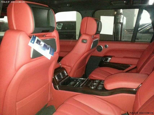 路虎揽胜创世尊崇现车 红内饰顶配四座