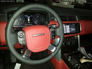 路虎揽胜创世尊崇现车 红内饰顶配四座