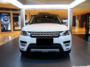 路虎揽胜运动版白色撞顶 特惠豪情直降