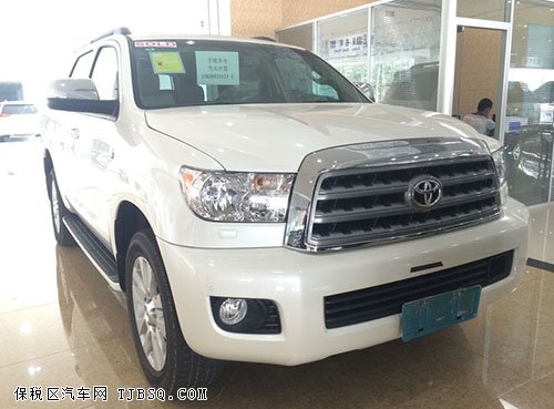 丰田红杉震撼降价 天津现车零利润畅销港口