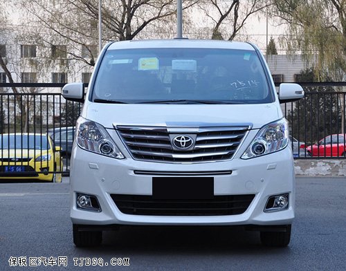 2014款丰田埃尔法现车 颜色多天津港可分期