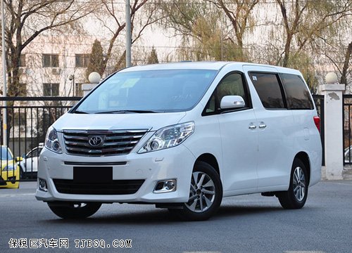 2014款丰田埃尔法现车 颜色多天津港可分期