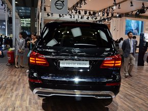 2014款奔驰GL350天津现车 后座加热尖端科技