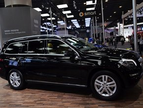 2014款奔驰GL350天津现车 后座加热尖端科技