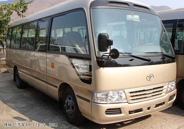 丰田考斯特10/12座现车 土豪金豪华精彩呈现