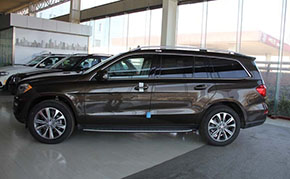 14款奔驰GL350美规版 PO1包/全景/智能卡现车105万起