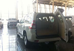 2014款丰田普拉多4000中东版 天津港现车54.5万起