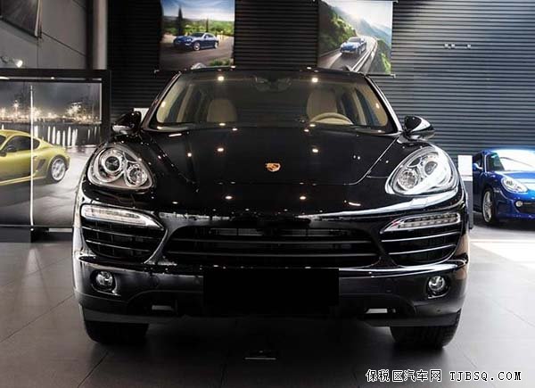 14款保时捷卡宴汽油版现车 神秘黑色凸显高贵