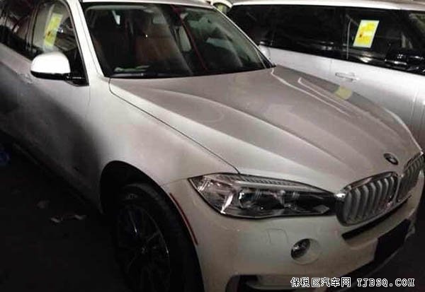 2014款宝马X5加拿大版 白车粽内饰天津港批发