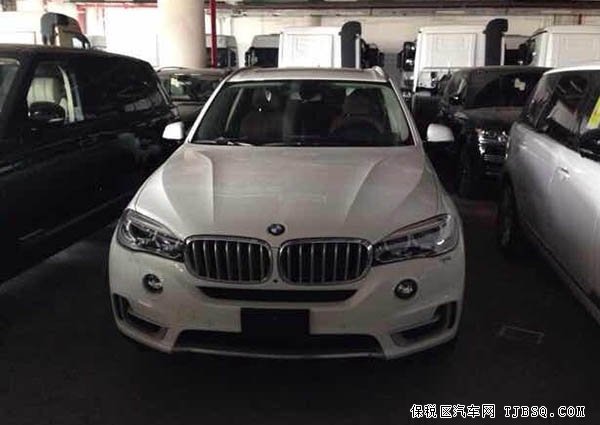 2014款宝马X5加拿大版 白车粽内饰天津港批发