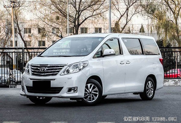 丰田埃尔法极致促销 天津现车底价直降酬宾