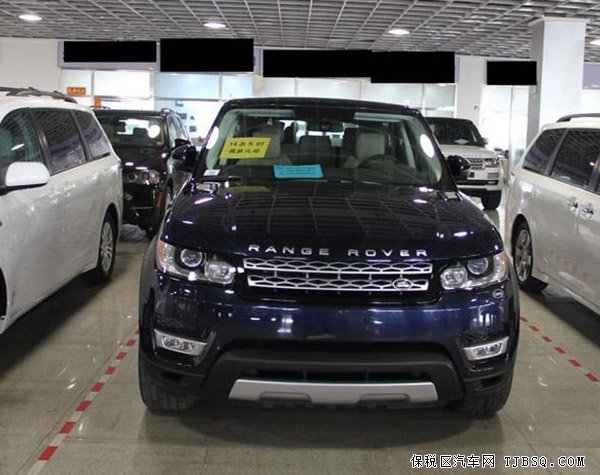 2014款路虎揽胜运动版促销 港口现车低折回馈