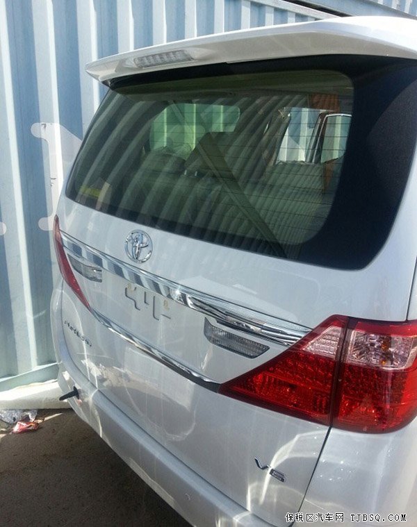 丰田埃尔法3.5中东版 2015款迎接双十一提前放价