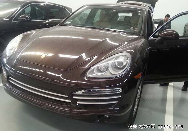 2014款保时捷卡宴铂金版现车到港 价格绝对低