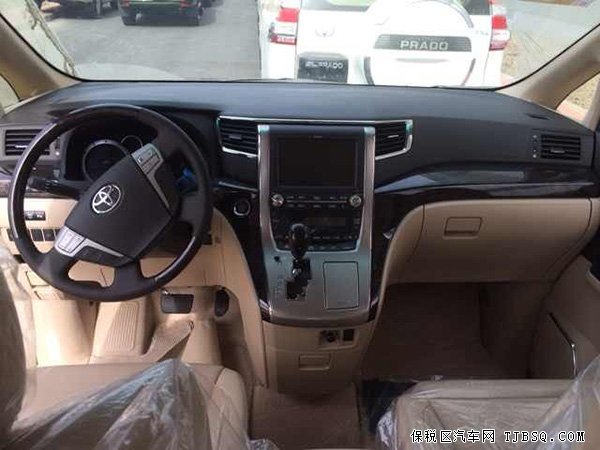 2014款丰田埃尔法3.5L中东版 天窗/导航现车78万起