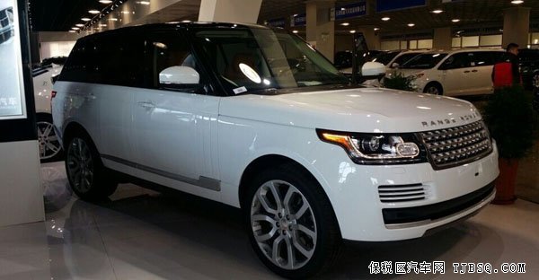 14款路虎揽胜行政3.0美规版 黄鹤色内饰特卖价