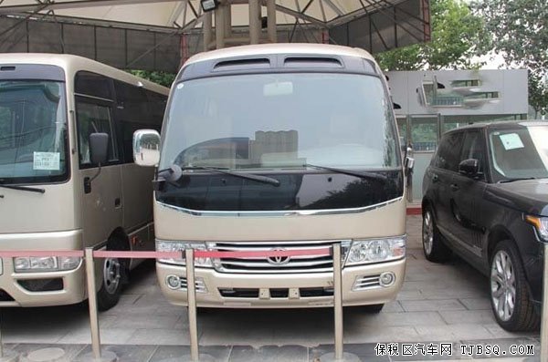 丰田考斯特12座/13座 天津港现车商务首选