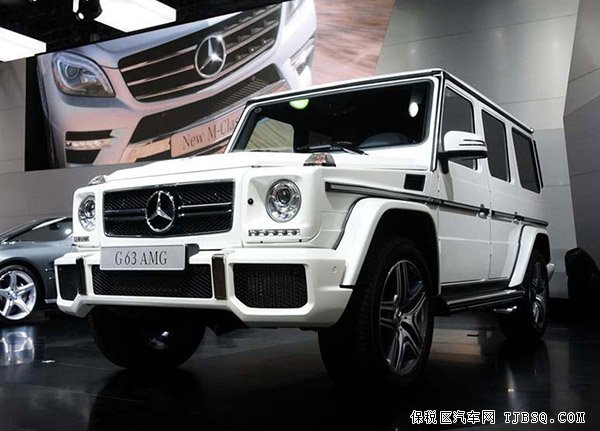 奔驰G63至尊越野车 港口现车触底价优惠21万