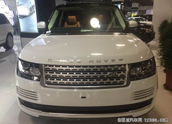 2014款路虎揽胜3.0行政版 美规版白黄鹤现车到店