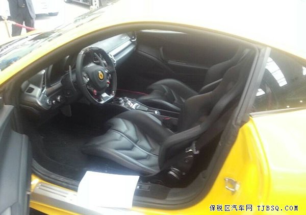 法拉利458黄色天津港口现车 震撼价让利出售