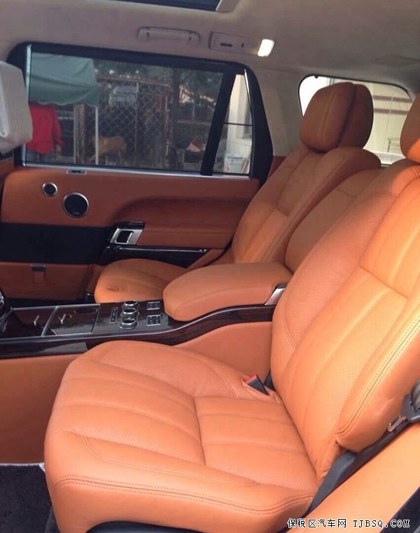 2014款路虎揽胜5.0尊崇创世加长版 限量黄褐色内饰