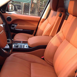 2014款路虎揽胜5.0尊崇创世加长版 限量黄褐色内饰