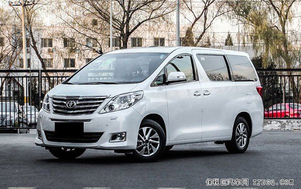 新款丰田埃尔法现车特惠 现车商家元旦倾城销售