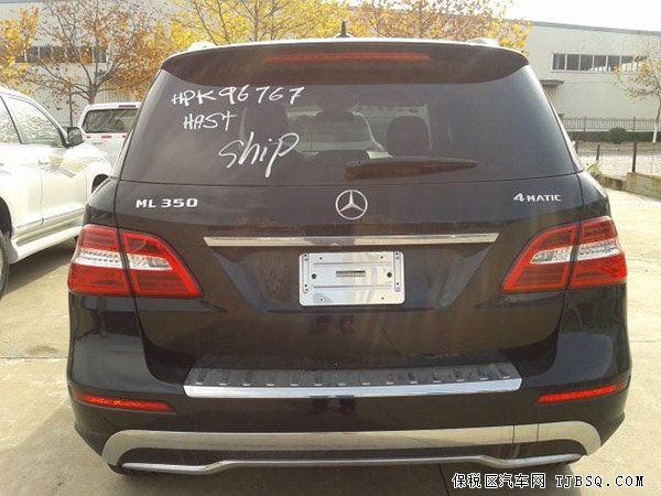 14款奔驰ML350美规版 汽油/P01包/桃木内饰现车75万
