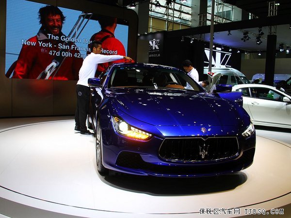 2014款玛莎拉蒂吉博力报价 现车尊购豪华轿跑