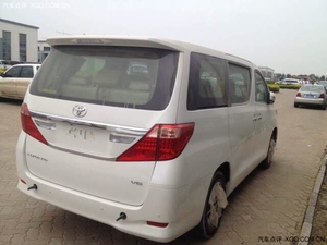 2015款丰田埃尔法3.5保姆车 天津港现车力惠豪甩