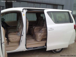 2015款丰田埃尔法3.5保姆车 天津港现车力惠豪甩