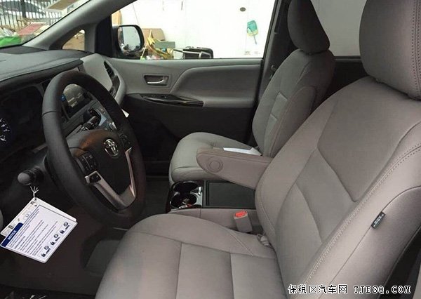 2015款丰田塞纳XLE版 现车高档真皮座椅显高贵