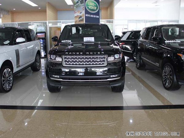 2014款欧版揽胜3.0T行政版 路虎黑米电尾现车热卖