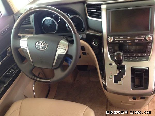 2015款丰田埃尔法3.5L中东版MPV 保姆车现车71万起