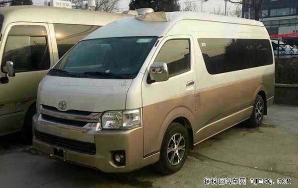 进口丰田海狮13座报价 天津港现车改装7/8座