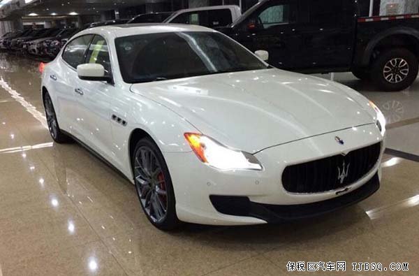 2015款玛莎拉蒂总裁现车 白棕高配万元实降低价