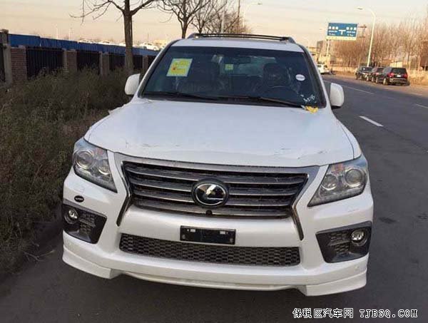 2015款纯白凌志LX5700 中型SUV新雷克萨斯LX570