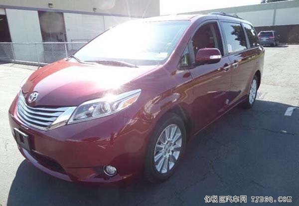 2015款丰田塞纳美规商务车 最低报价天津港热卖