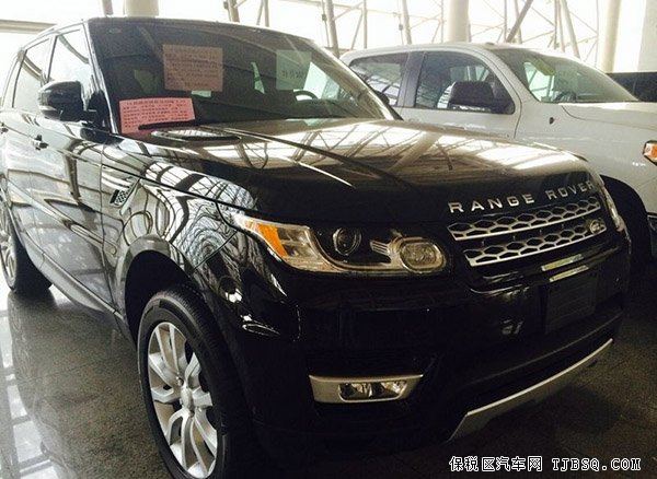 15款路虎揽胜运动版 自贸区现车魅力低价尽惠