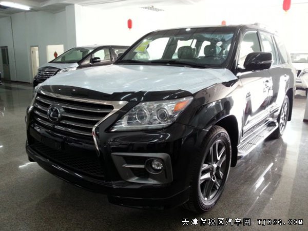 2015款雷克萨斯LX570 底盘升降/脚踏/雷测现车140万起