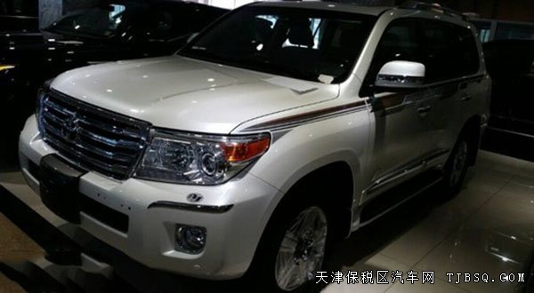 15中东版丰田酷路泽4000 天津港平行进口现车