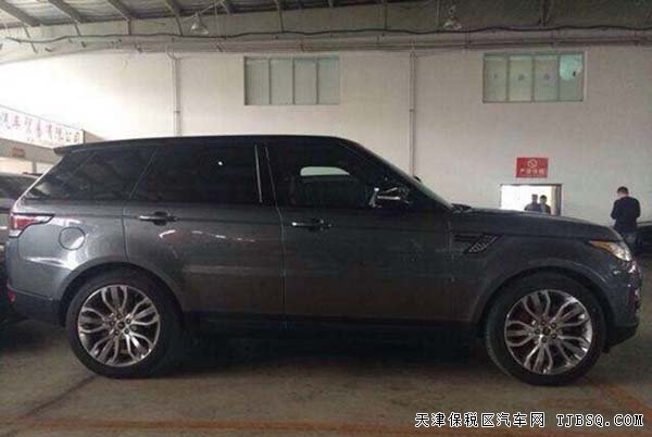 2015款路虎揽胜运动版 天津港现车低价促销