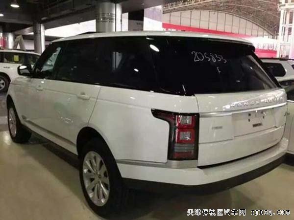 新款路虎揽胜加长版 天津港现车低价热卖呈现