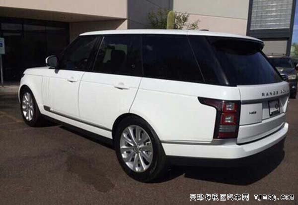 2015款路虎揽胜行政版 美规版现车天津港报价